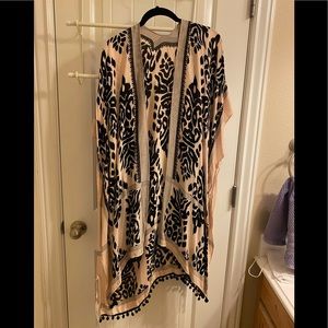 Ruggine Tassel Kimono. One Size, NWT.